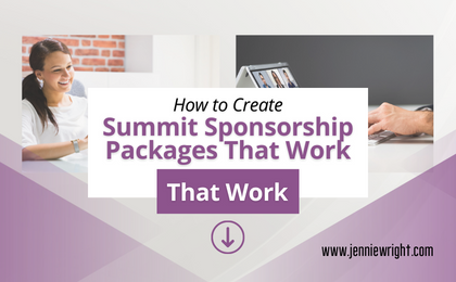 How To Create Summit Sponsorship Packages That Work