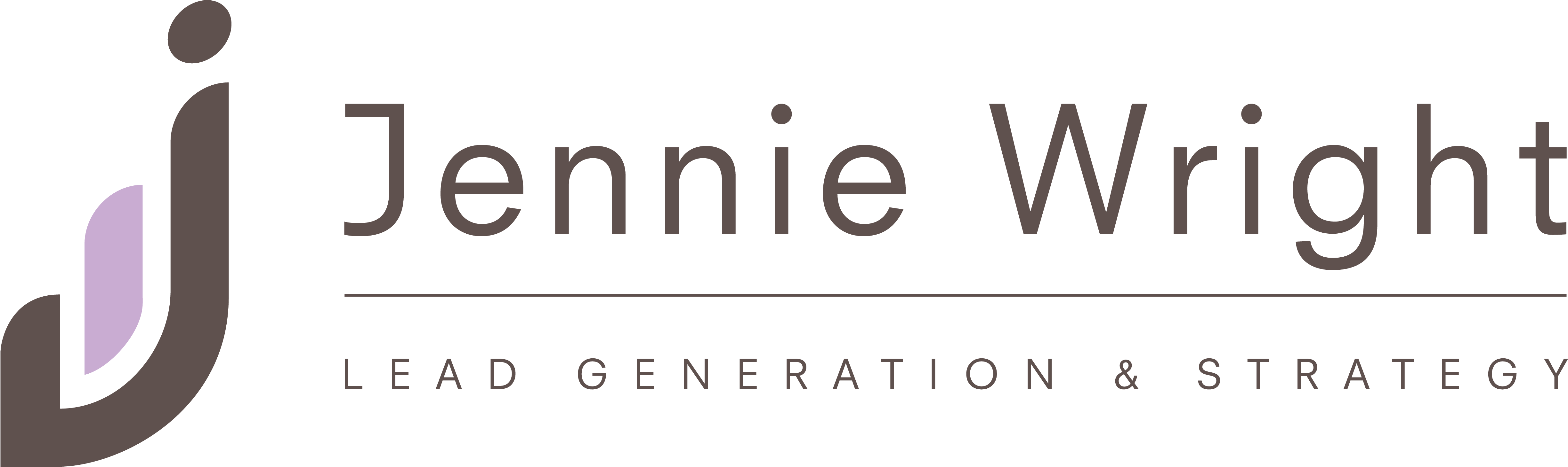 Jennie wright Logo Colour inline