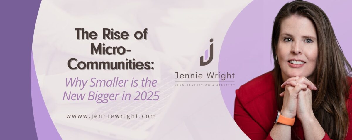 The rise of microcommunities.