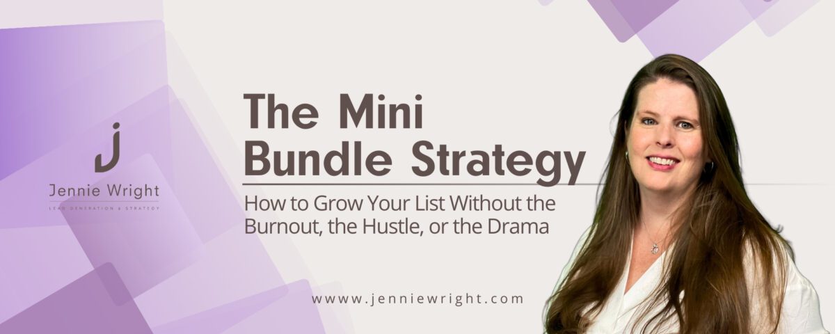 The mini bundle strategy.